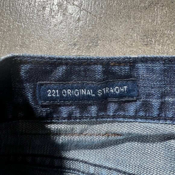 Lucky Brand 221 Original Straight Jeans Medium Wash Men’s 34xL Straight Leg - Picture 5 of 8